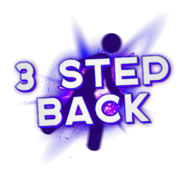 3 step back